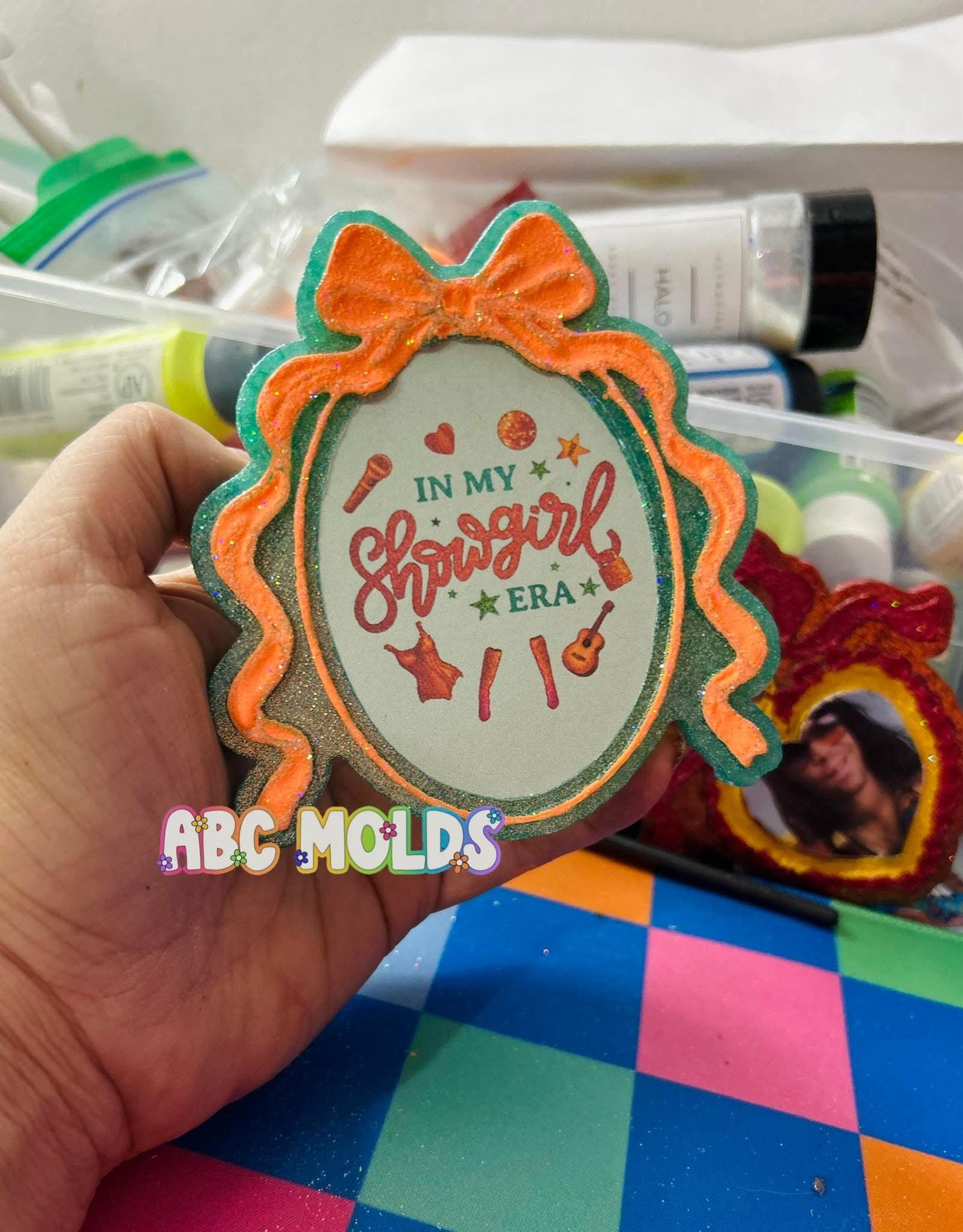 Oval Frame Silicone Mold