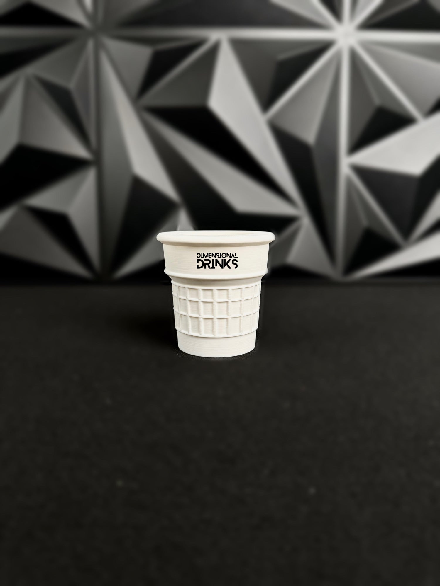 Mini Waffle Cone 3D Tumbler Sleeve