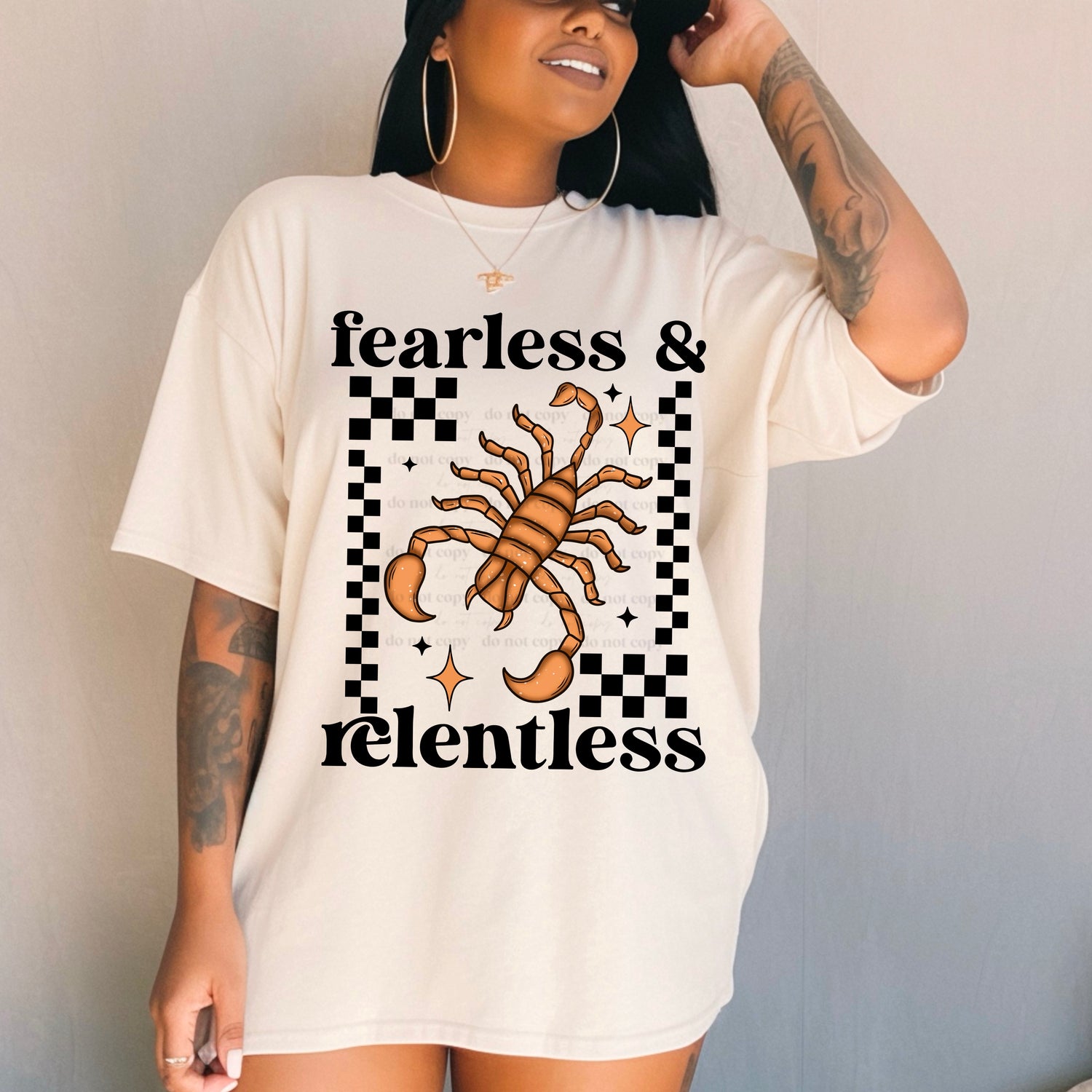 FEARLESS AND RELENTLESS TEE