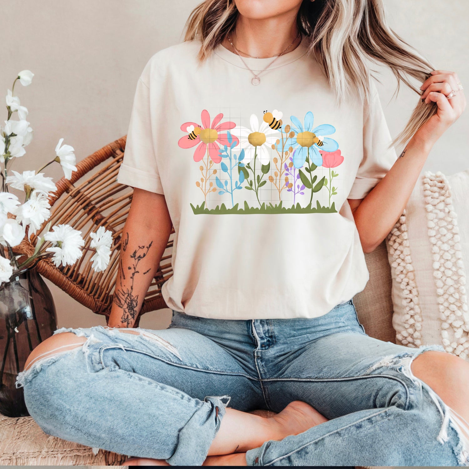 FLORAL GARDEN  TEE