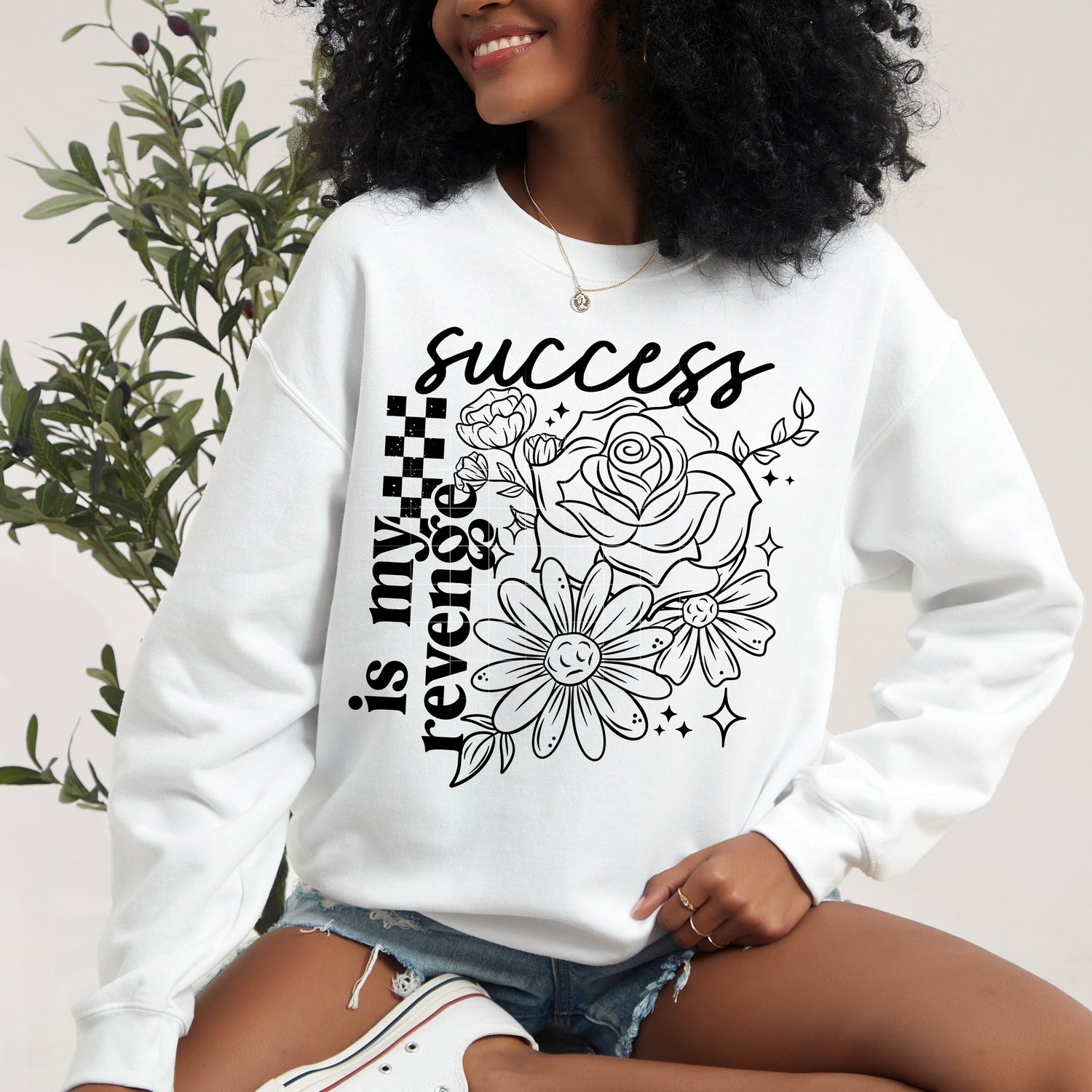 SUCCESS IS MY REVENGE  DTF Transfer