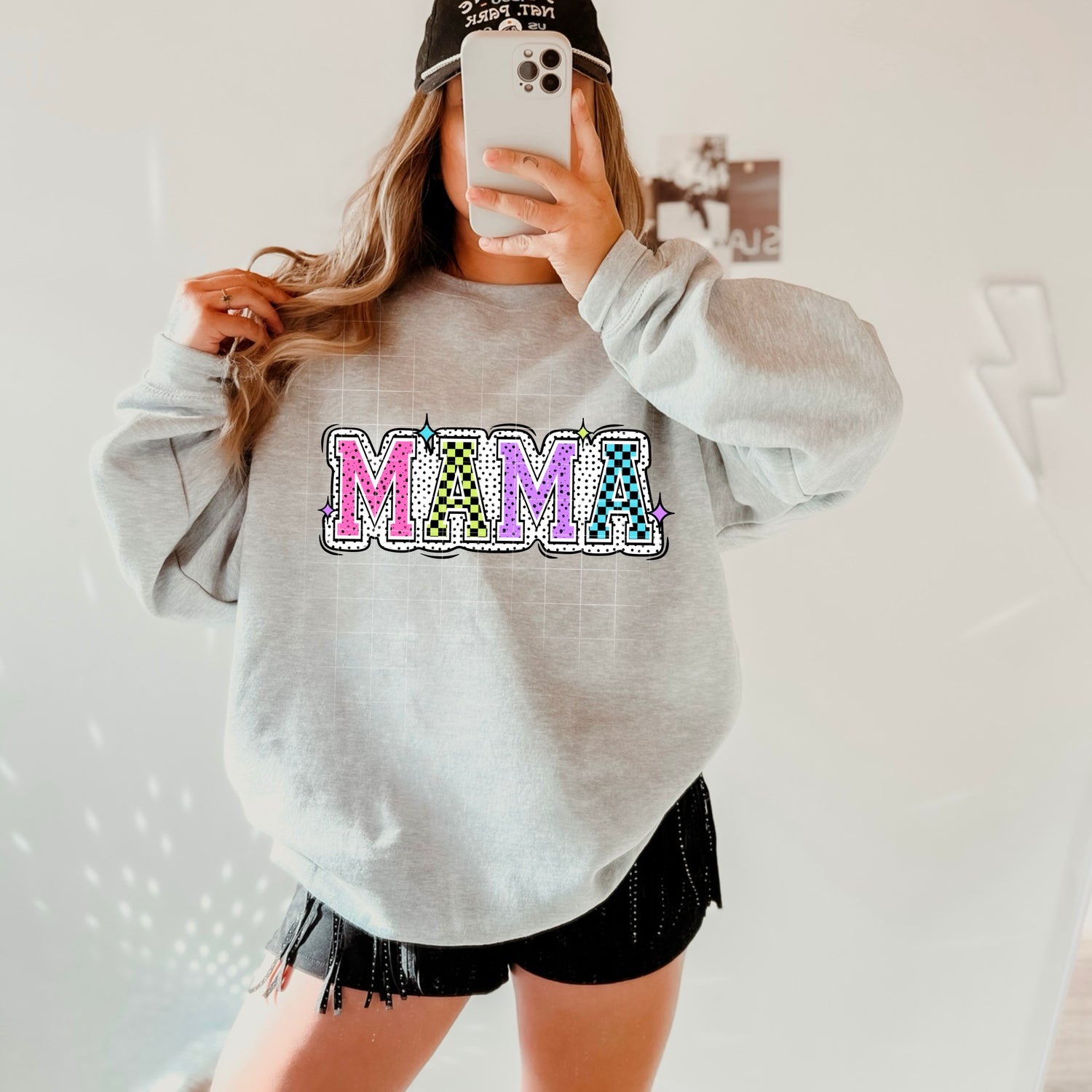 DOTTED MAMA   DTF Transfer