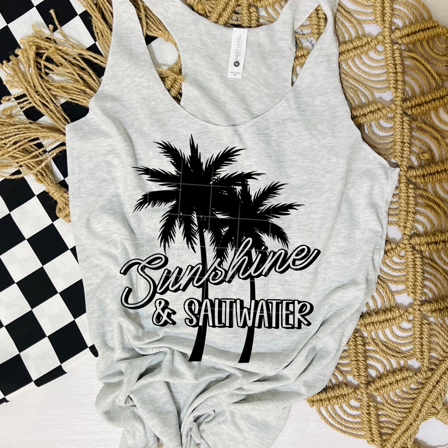 SUNSHINE AND SALTWATER  DTF Transfer