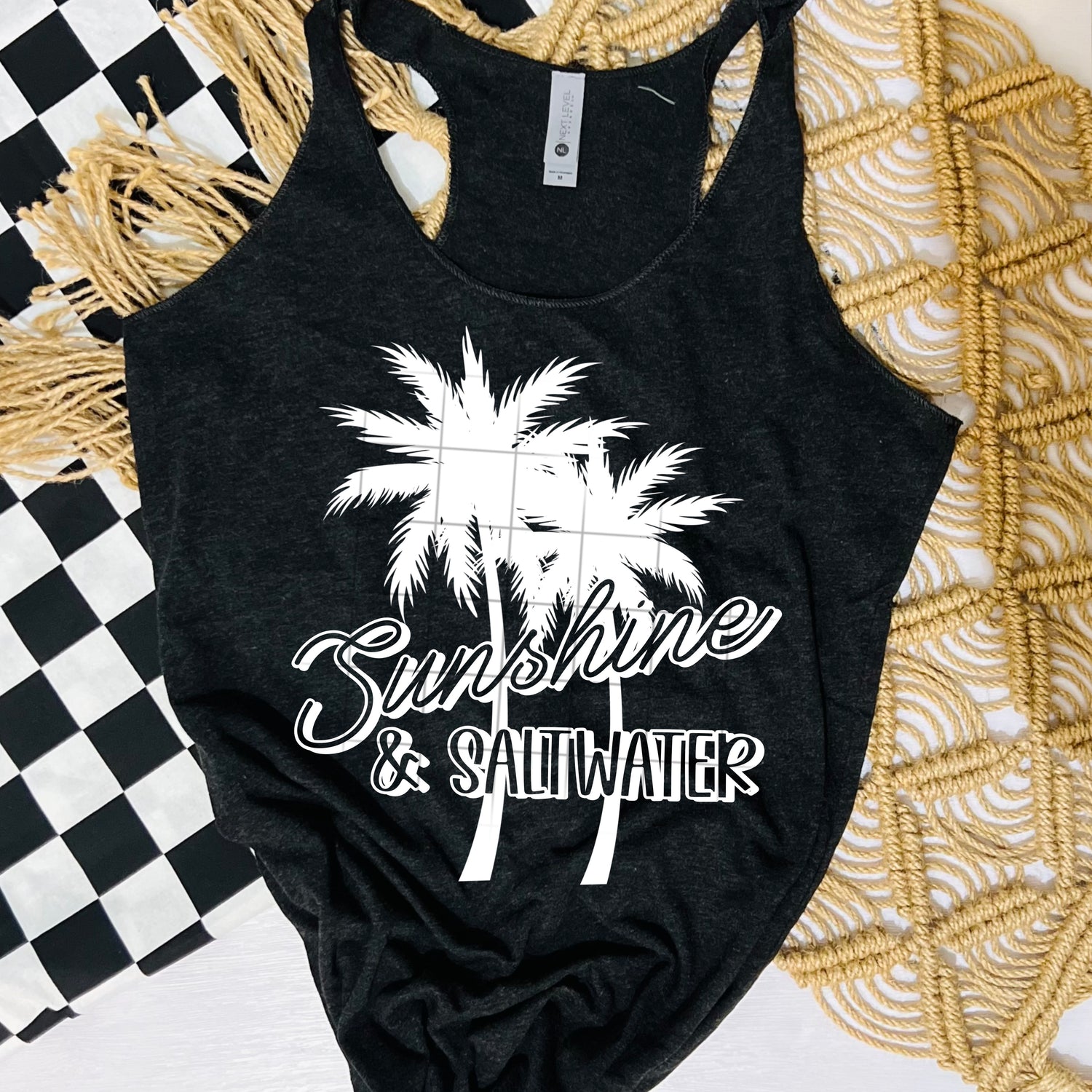 SUNSHINE AND SALTWATER  DTF Transfer