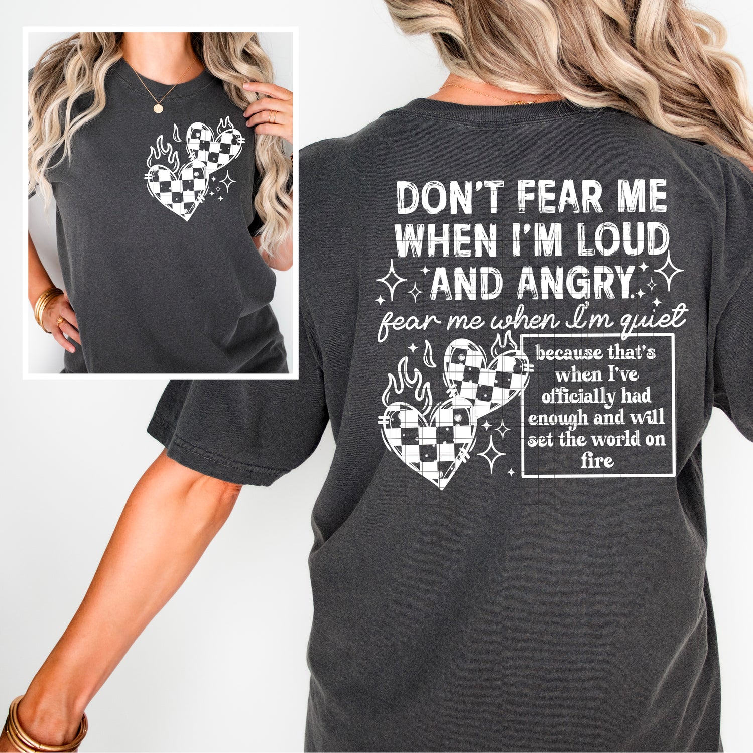 DONT FEAR ME WHEN IM LOUD DTF Transfer
