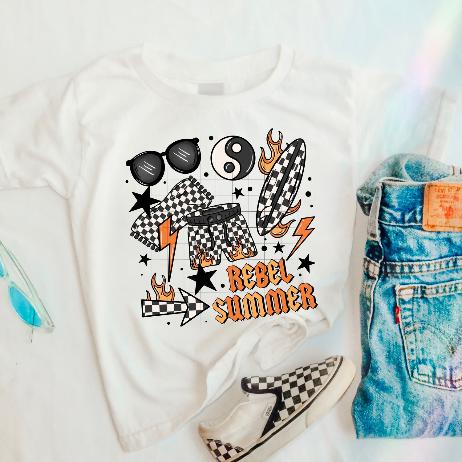 REBEL SUMMER KIDS DTF Transfer