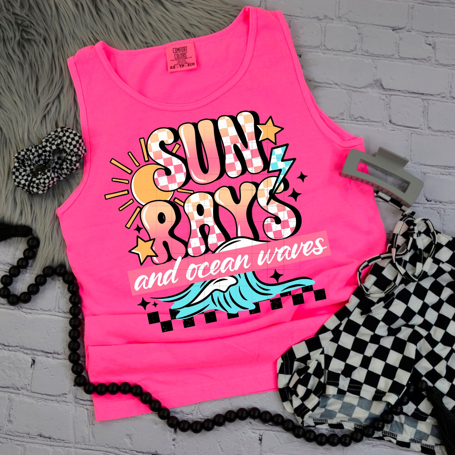 SUN RAYS DTF Transfer