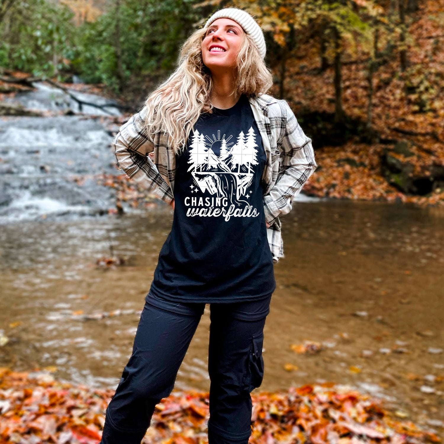 CHASING WATERFALLS DTF Transfer