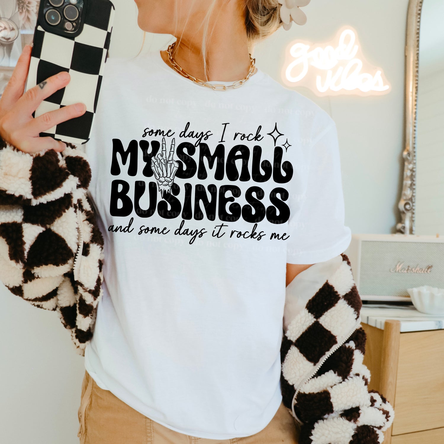 ROCK MY SMALL BUSINESS Regular DTF Transfer