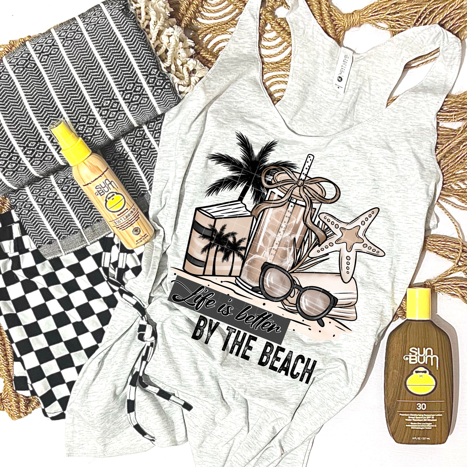 LIFE IS BETTER BY THE BEACH DTF Transfer