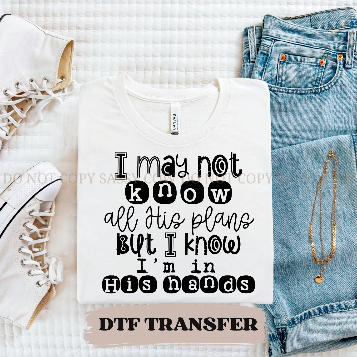 I MAY NOT KNOW ALL HIS PLANS - DTF TRANSFER 0181
