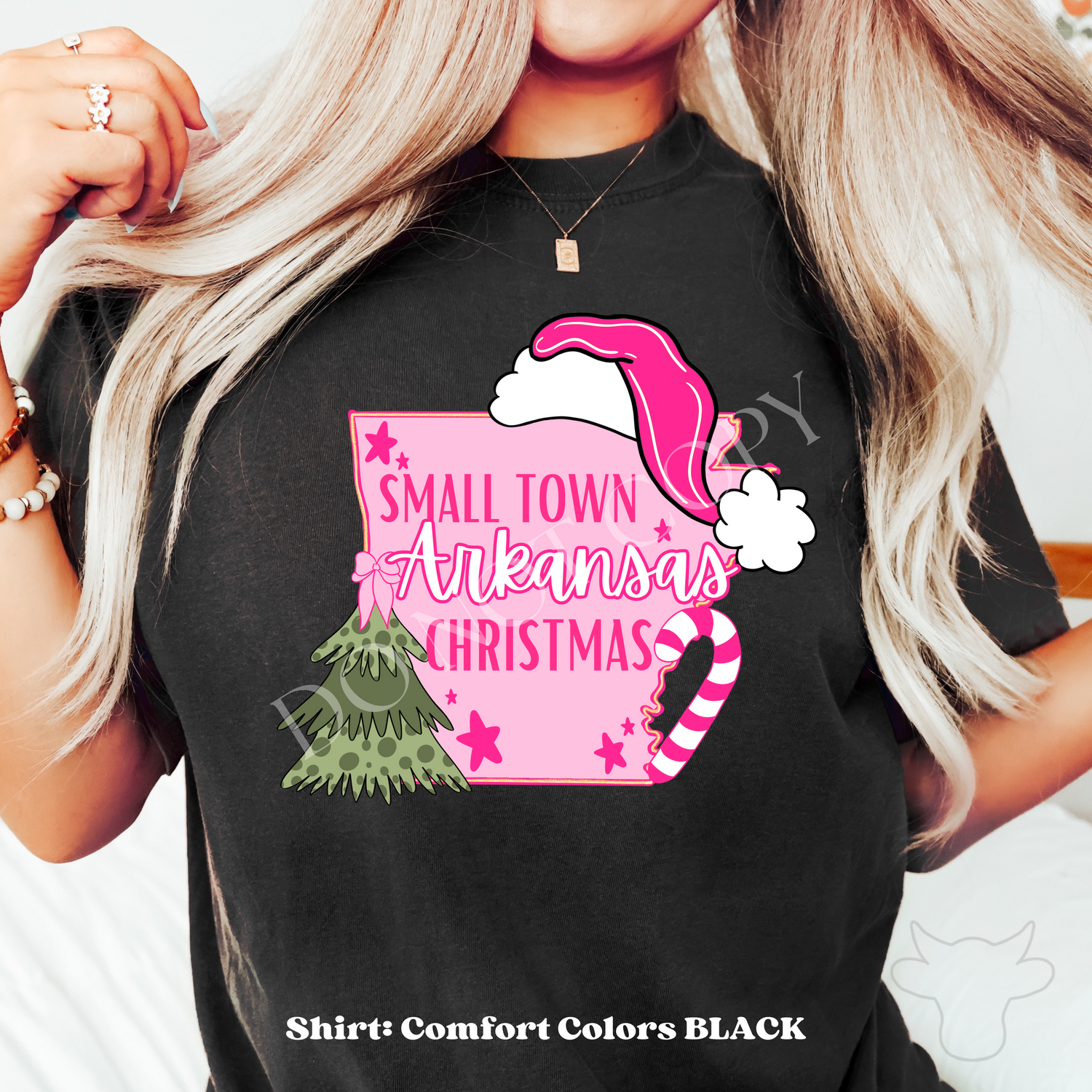 SMALL TOWN _____  CHRISTMAS **DTF PREORDER*