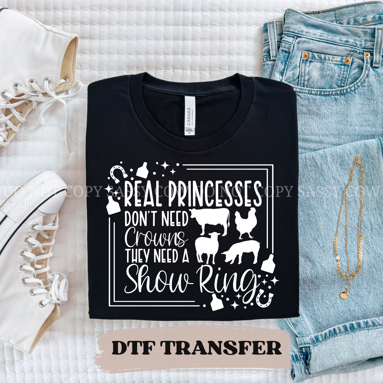 REAL PRINCESSES DTF Transfer