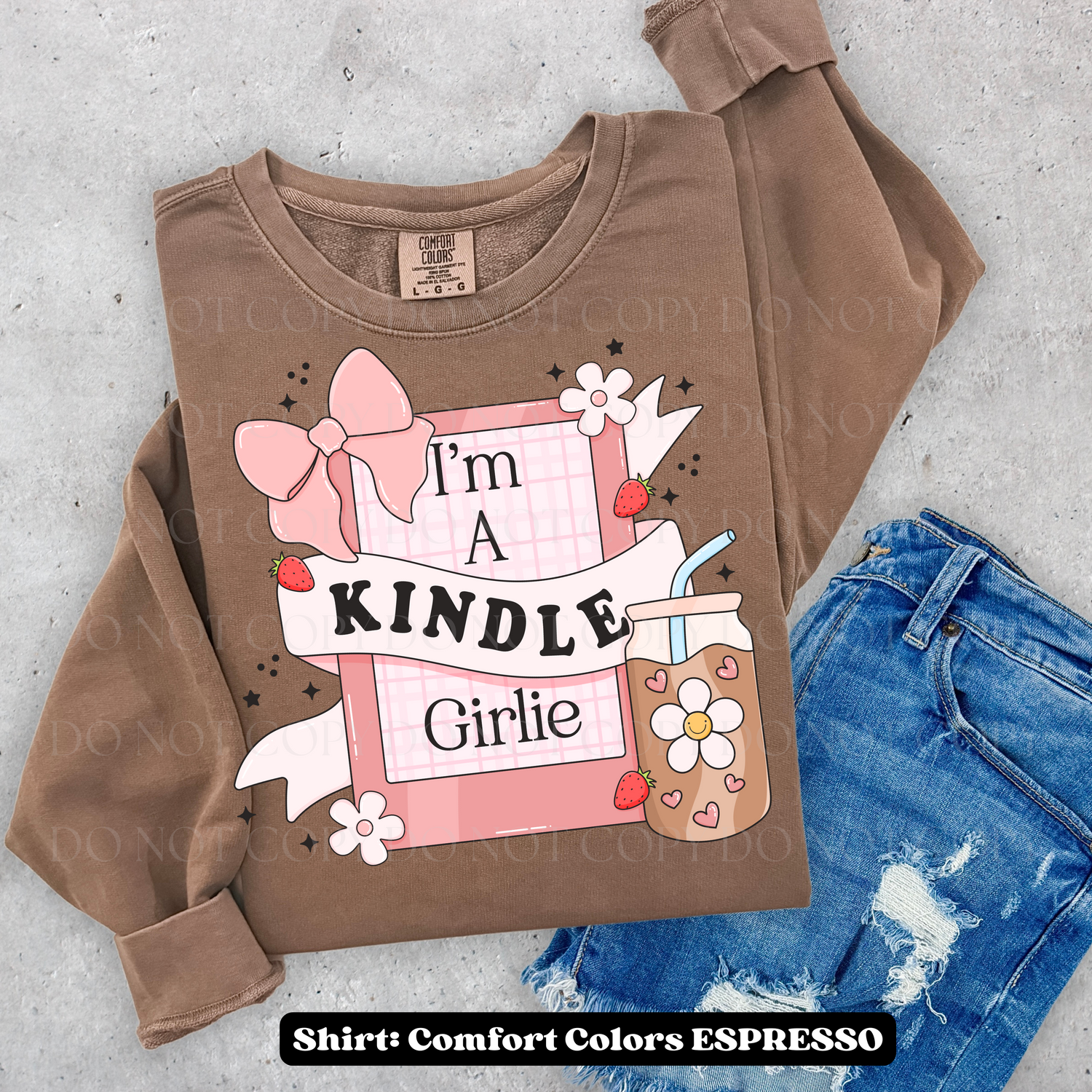 KINDLE GIRLIE DTF Transfer