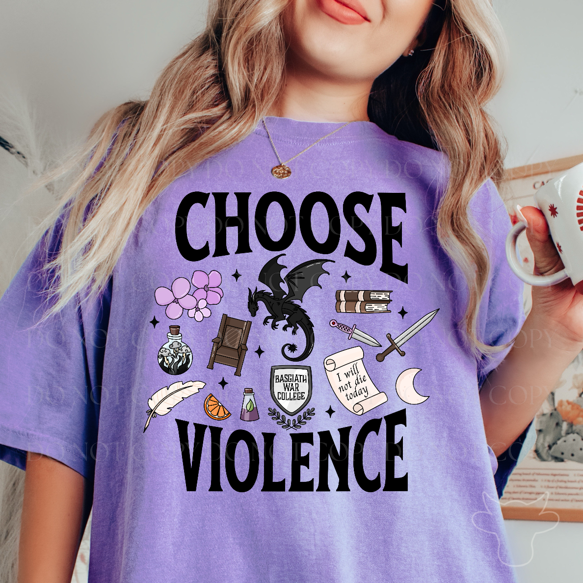 CHOOSE VIOLENCE DTF Transfer