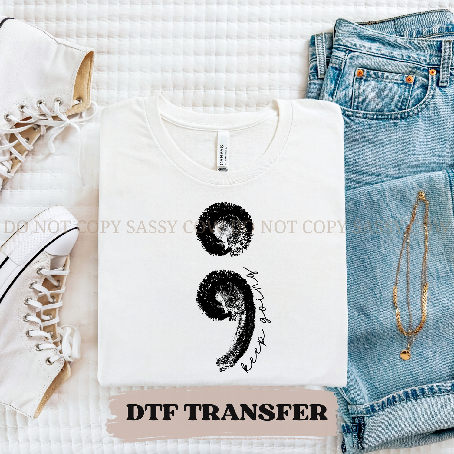KEEP GOING - DTF TRANSFER 0240
