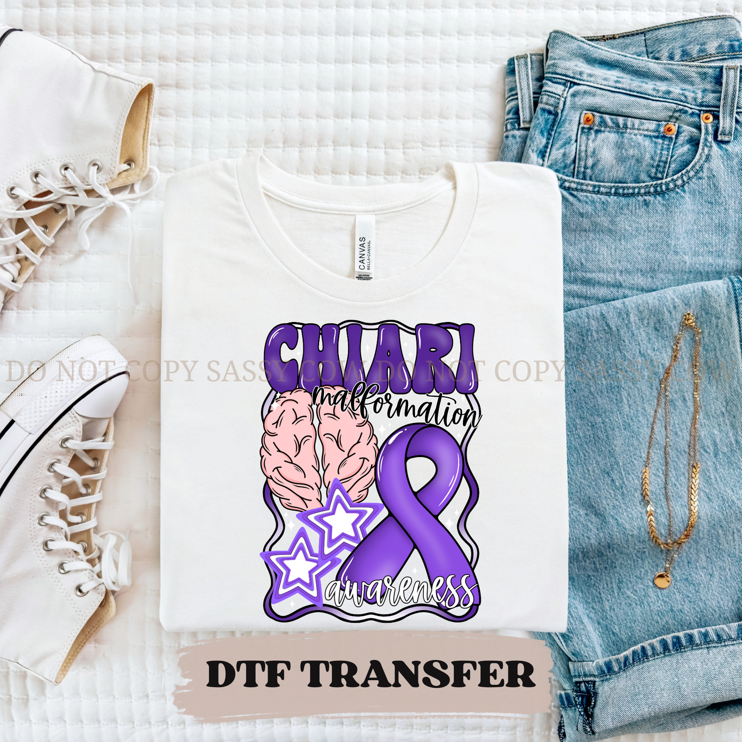 CHIARI MALFORMATION AWARENESS- DTF TRANSFER 0210