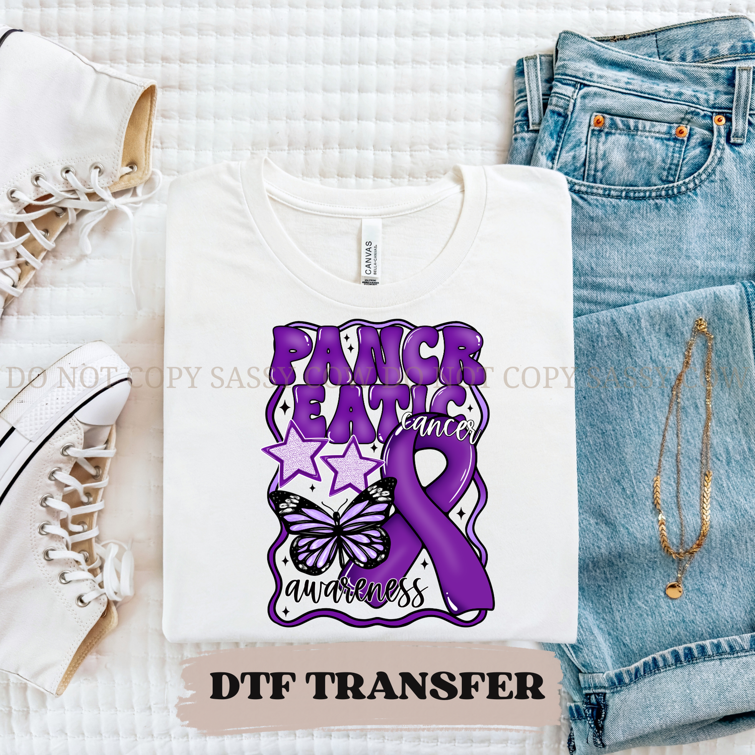 PANCREATIC CANCER AWARENESS - DTF TRANSFER 0253