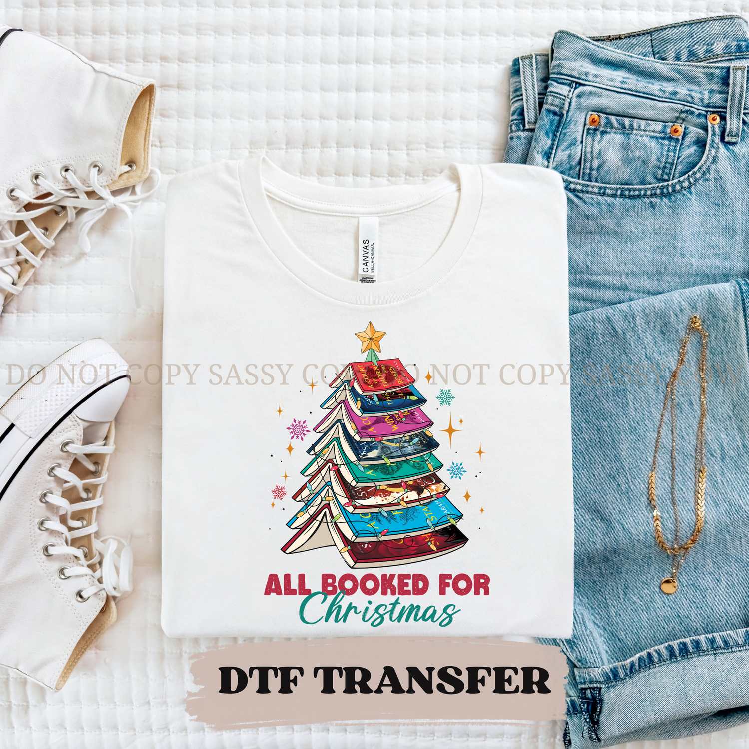 ALL BOOKED FOR CHRISTMAS DTF Transfer 011
