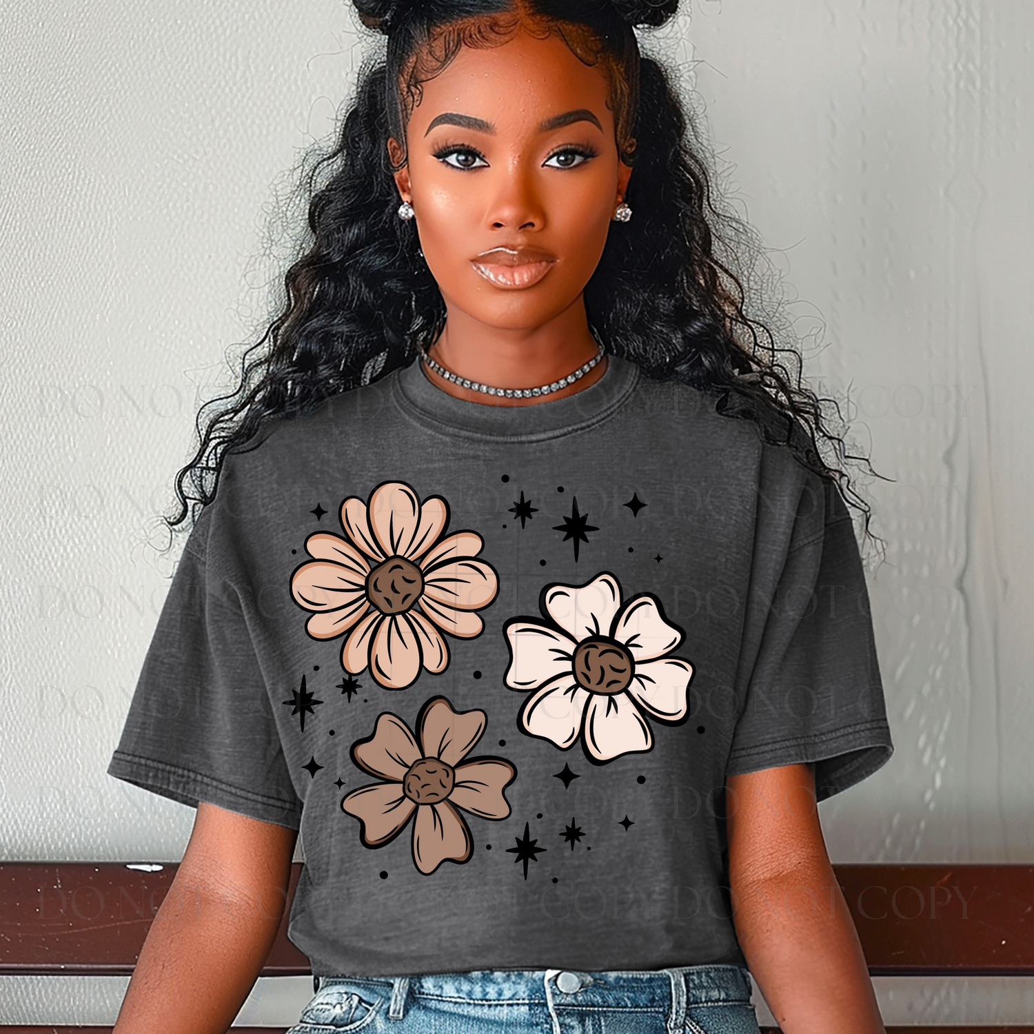 FLORAL BOHO TEE