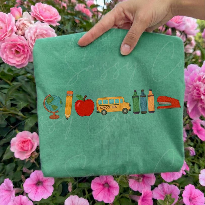 TEACHER PATCHES TEE - 007