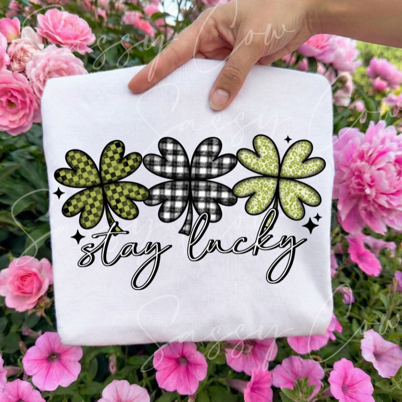 STAY LUCKY TEE - 025