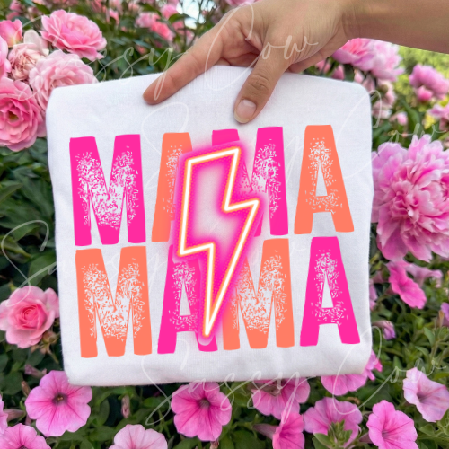 NEON MAMA TEE - 017