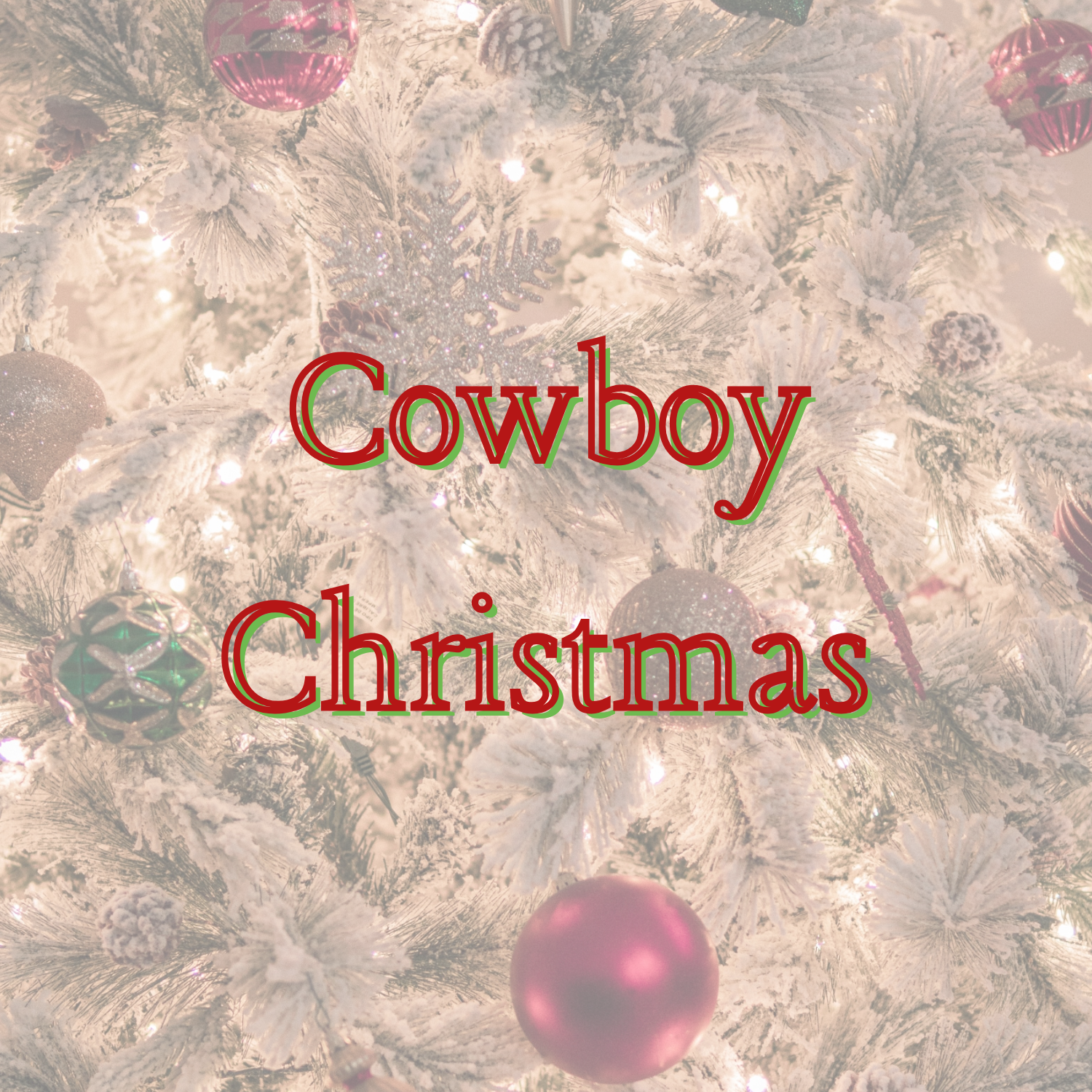 Cowboy Christmas Pre-Scented Beads