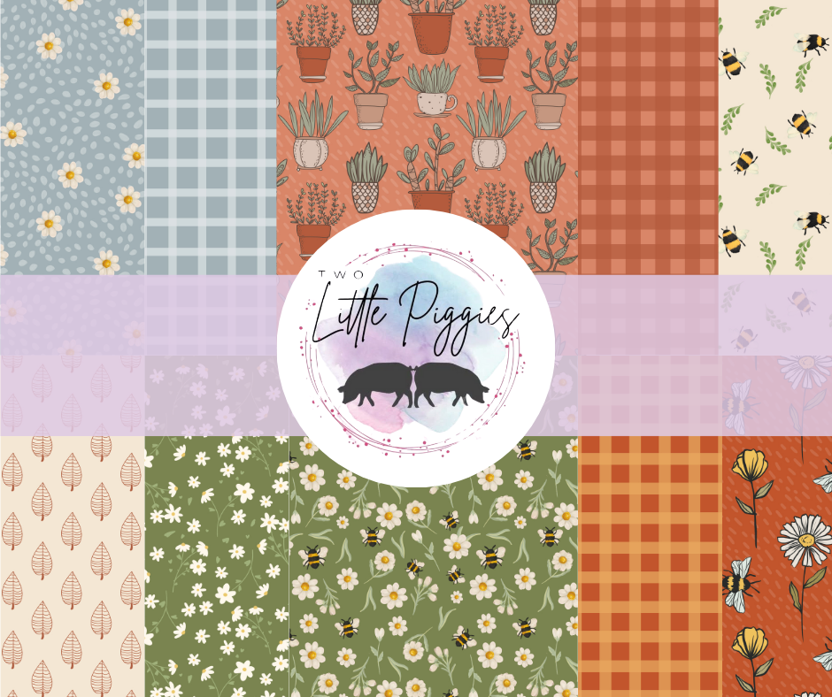 Printed Vinyl - Rustic Meadow