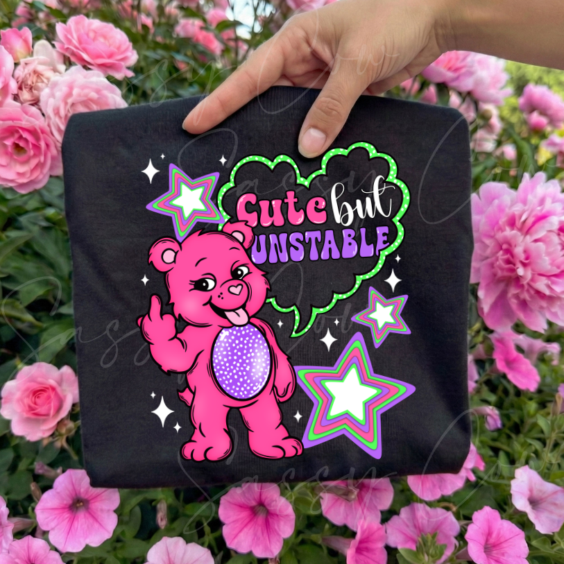 CUTE BUT UNSTABLE TEE - 041