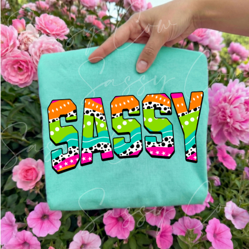 WESTERN SASSY TEE - 002