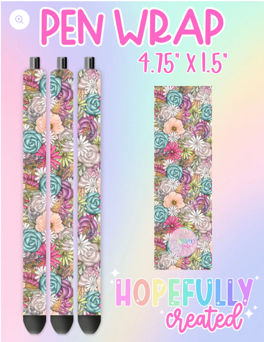 Floral Vinyl Collection- 2587
