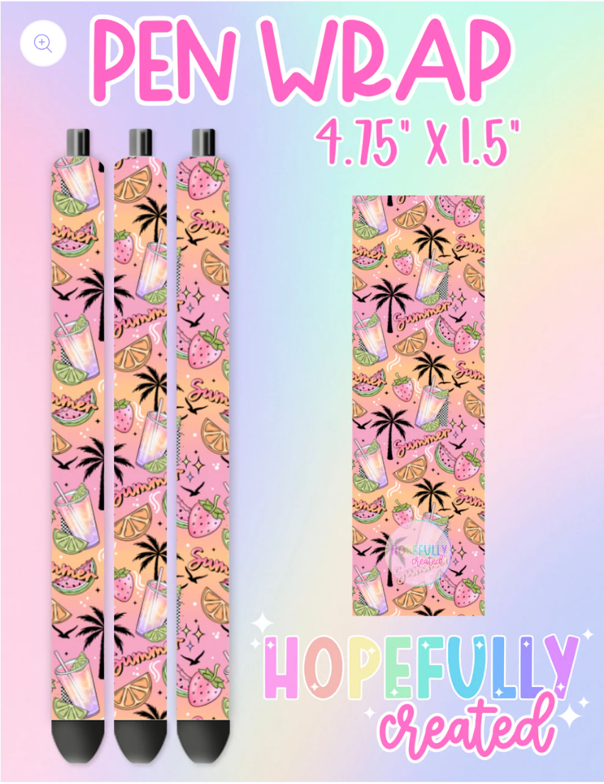 Summer Drinks Vinyl Collection - 2597