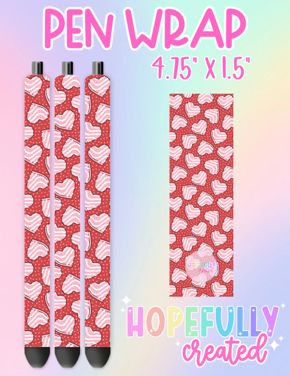 Valentine Hearts Vinyl Collection - 2237