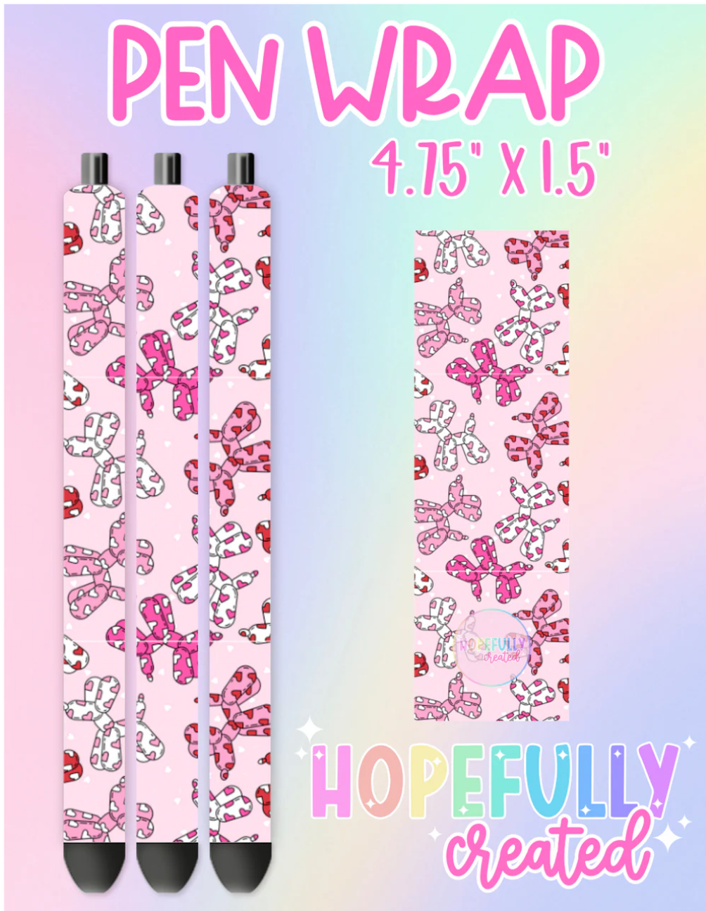 Valentine Balloon Dogs Vinyl Collection-2223