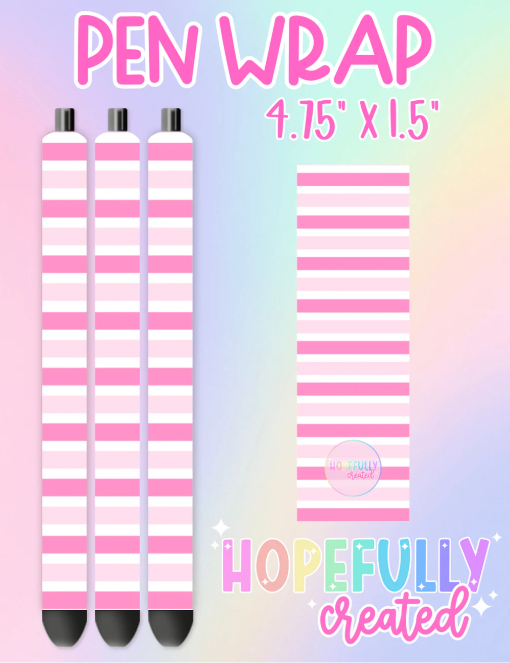 Pink Stripes Vinyl Collection-2222