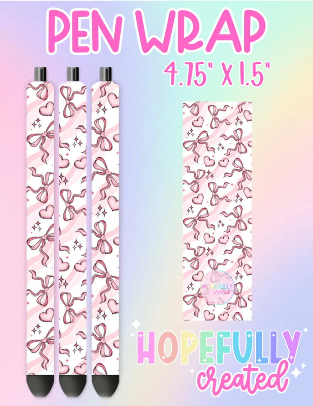 Pink Bows Vinyl Collection-2216