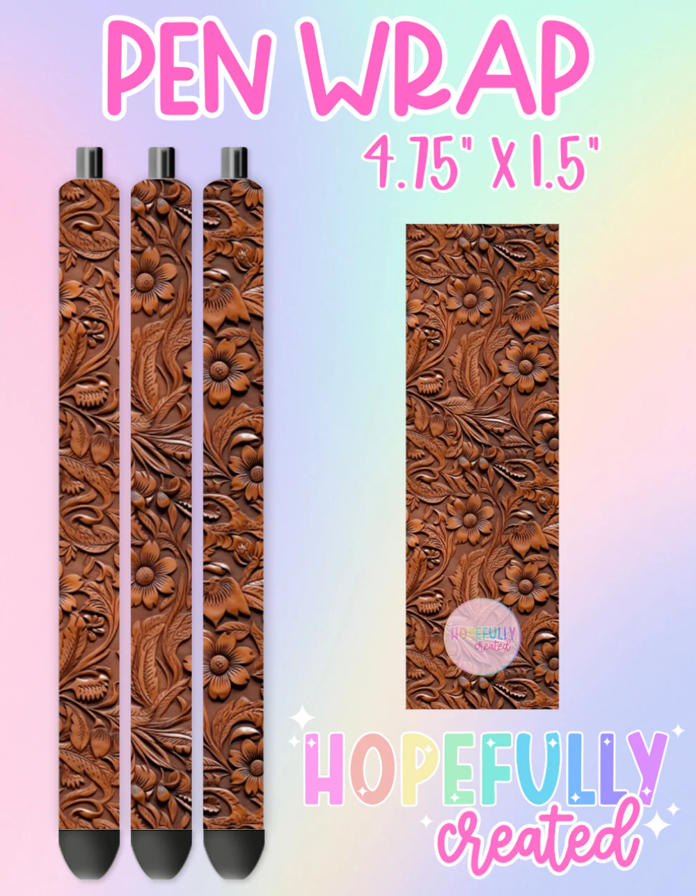 Tooled Leather Vinyl Collection- 2015