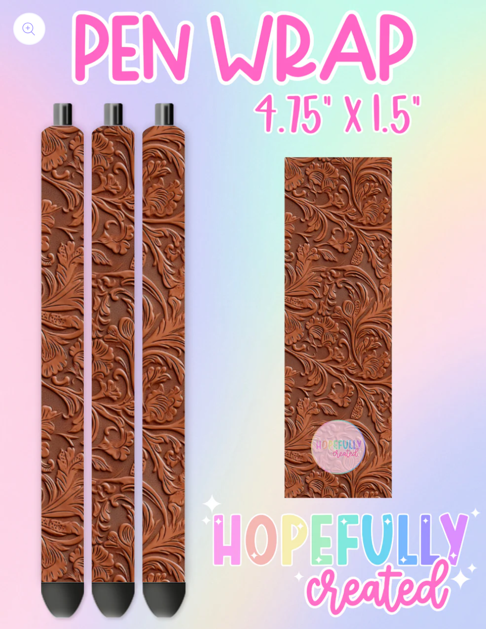 Tooled Leather Vinyl Collection- 2016