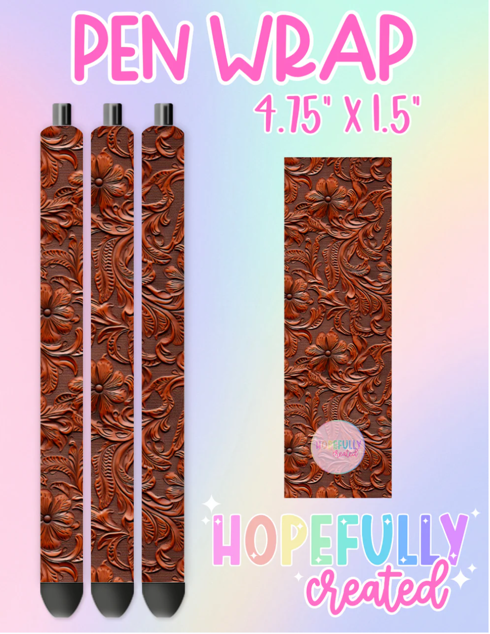 Tooled Leather Vinyl Collection- 2014