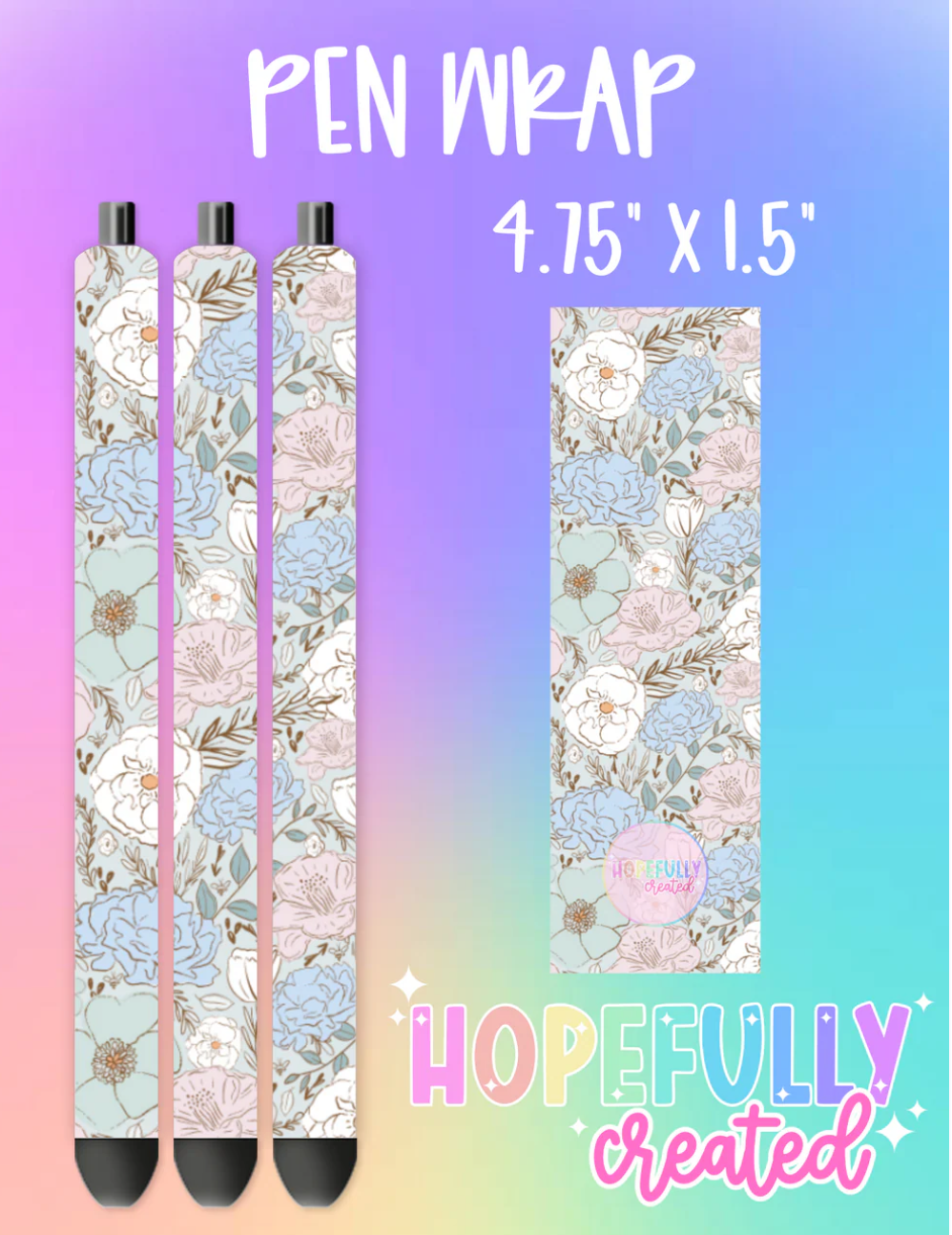 Floral Vinyl Collection- 1266
