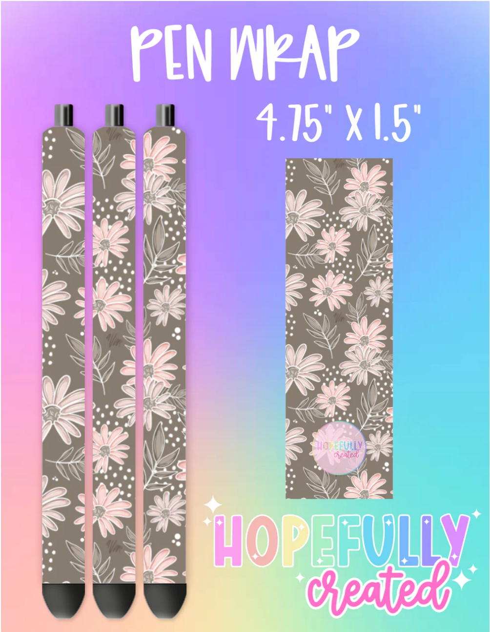 Floral Vinyl Collection - 1256