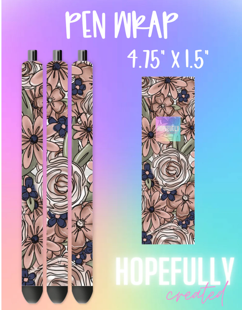 Floral Vinyl Collection- 1145