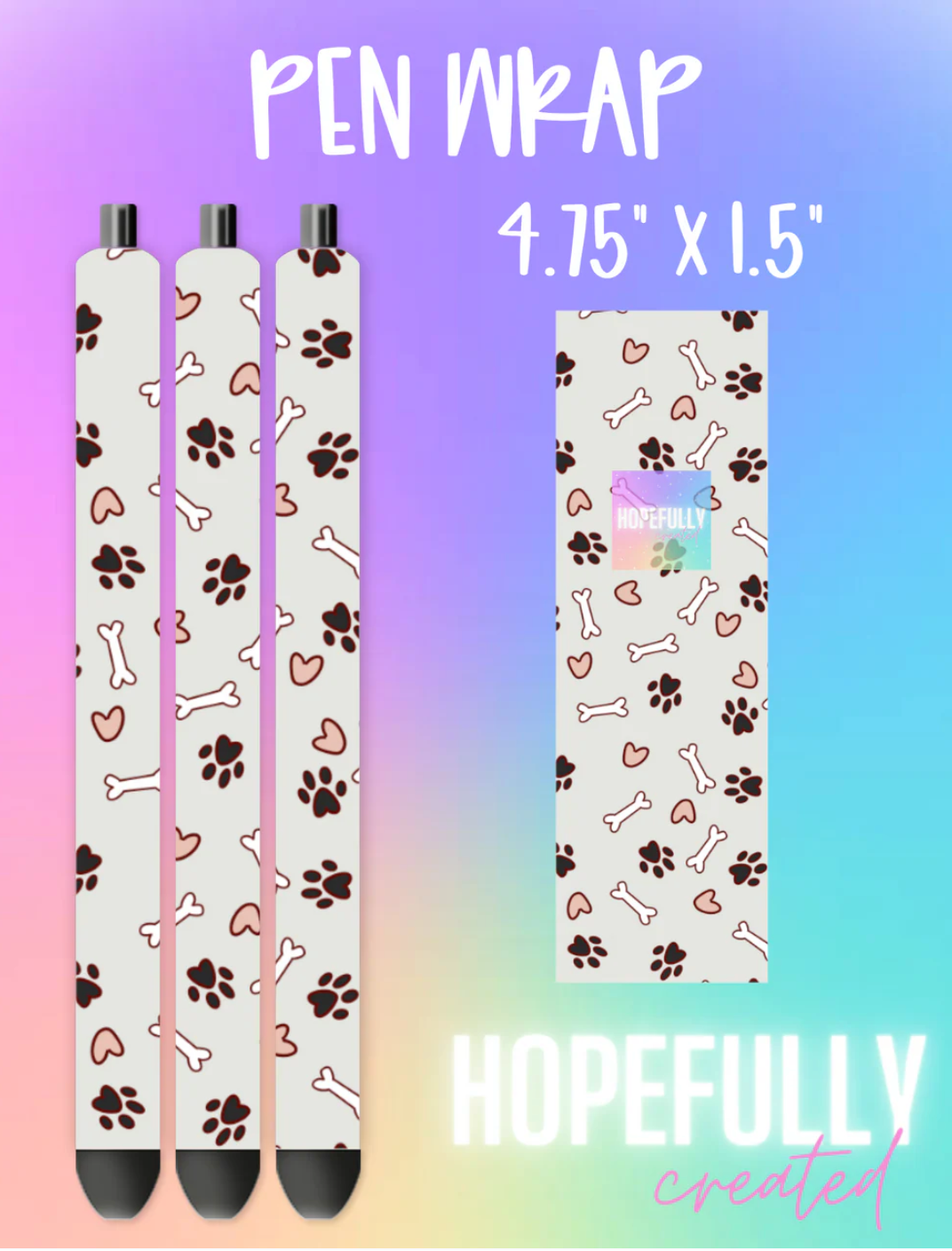 Paw Print Vinyl Collection - 932
