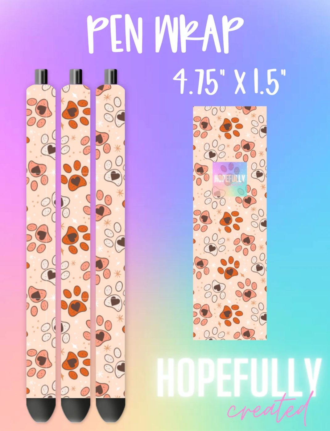 Paw Print Vinyl Collection - 931
