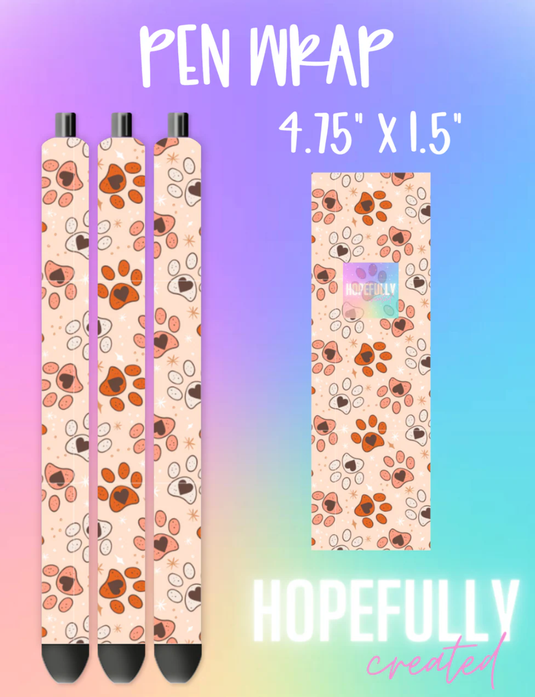 Paw Print Vinyl Collection- 930