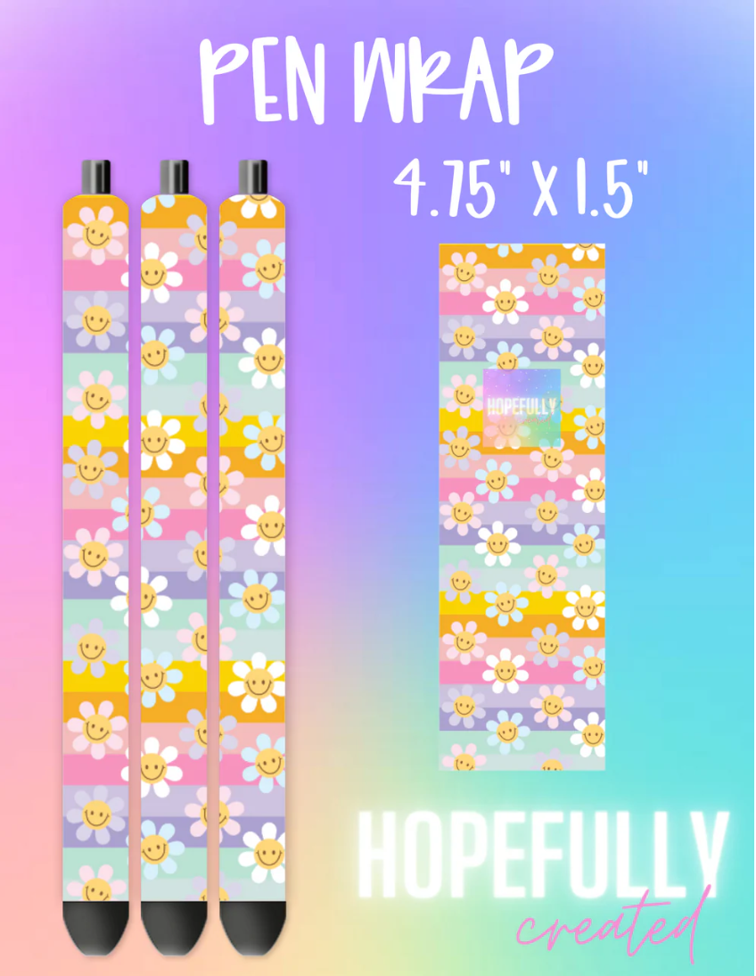 Pastel Daisies Vinyl Collection- 443