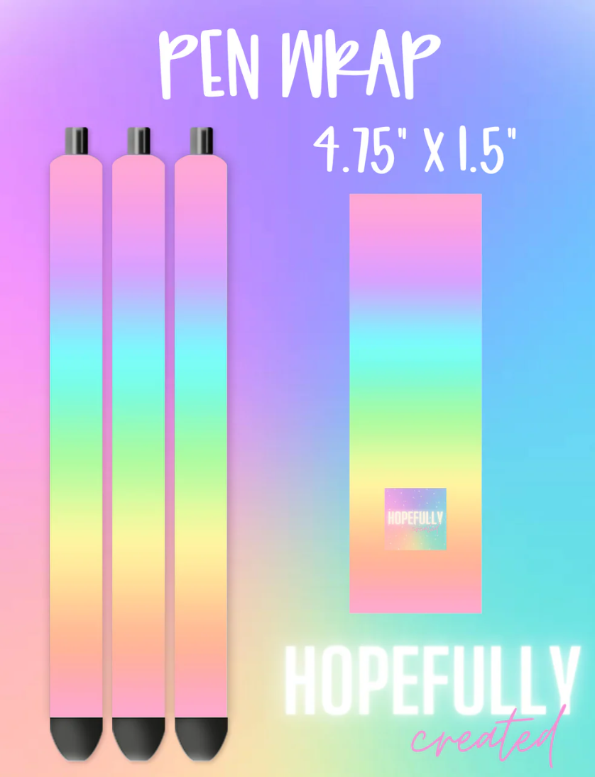 Rainbow Gradient Vinyl Collection- 310