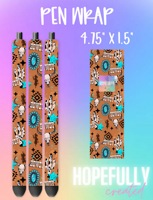 Western Print Vinyl Collection - 510