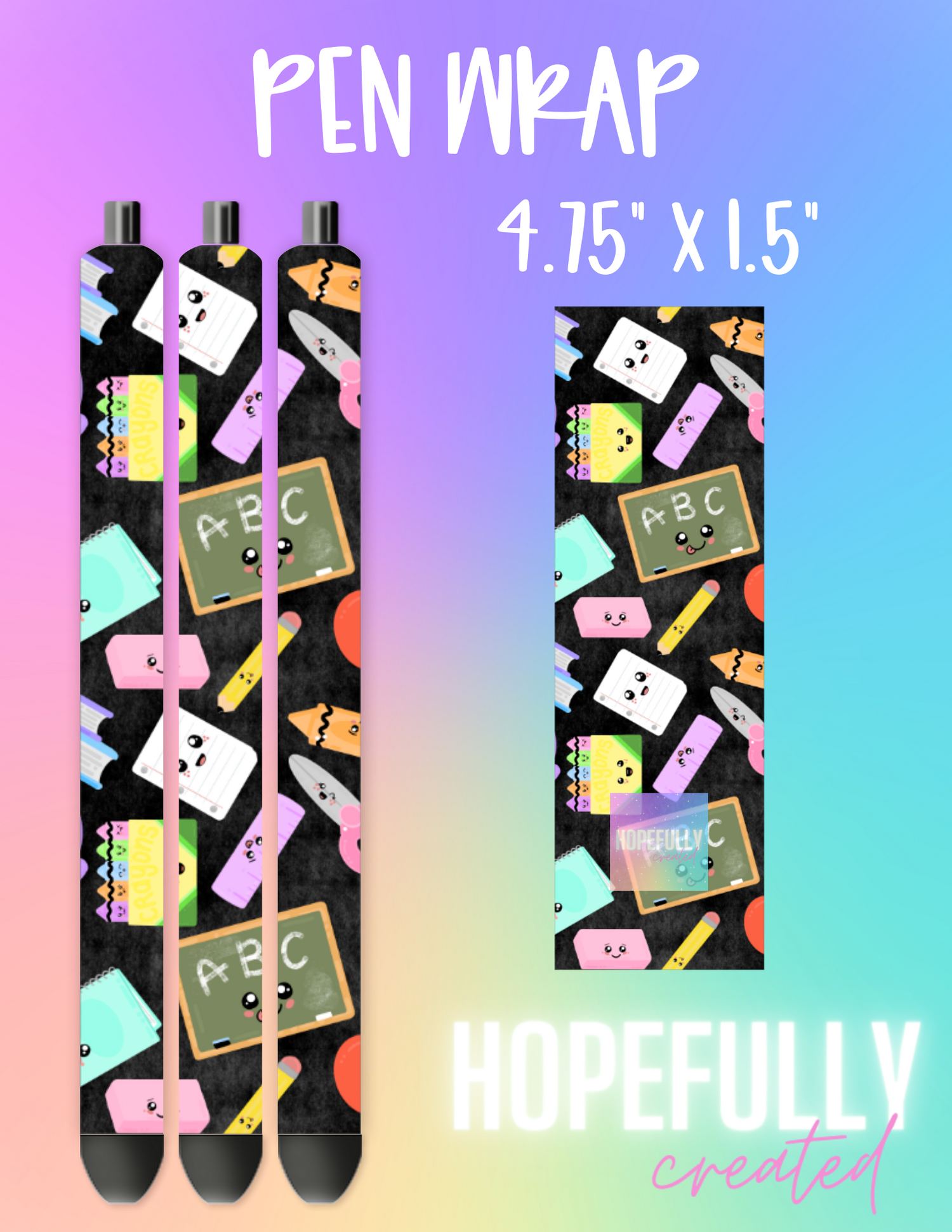 School Pen Wrap-113